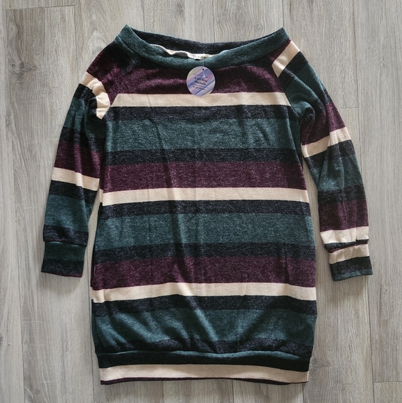 Color Block Bare Shoulder Top✨️ - Picture 2 of 11